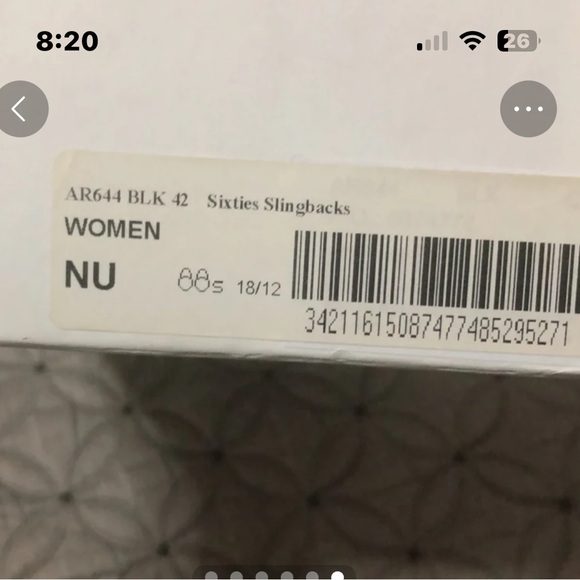 Boden Black Glitter Women's Heels size 42 - Picture 5 of 6